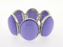Armband natuursteen 980452 | Armband natuursteen paars/lila 